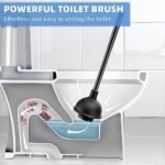 Toilet Brush and Plunger Set, 2 in 1 Toi... - Image 4