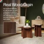 Square Fluted Nesting Coffee Table - Low... - Image 7