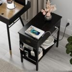 Set of 2 Black End Side Table Living Roo... - Image 8