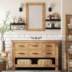 QEEIG Black Bathroom Shelves Over Toilet... - Image 3