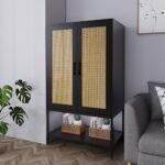 BOCVKENN Wardrobe Closet,Rattan Bedroom ... - Image 3