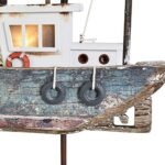 Nautical Decor Wood Sailboat Model with ... - Image 8