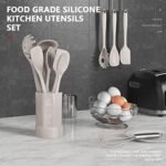 Silicone Cooking Utensils Set - 446°F Heat Resista... - Image 3