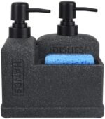 Hand and Dish Soap Dispenser Set for Kitchen,Dual ... - Image 2