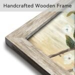 Bird Floral Wall Art Decor: Framed Botanical Artwo... - Image 3