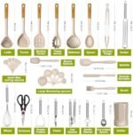 Silicone Kitchen Utensils Set - Heat Res... - Image 3