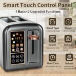 SEEDEEM Toaster 2 Slice, Stainless Toast... - Image 5