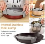YEVIOR Clip on Strainer for Pots Pan Pas... - Image 6
