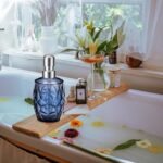 Blue Acrylic Bathroom Accessory Set, 4 P... - Image 3
