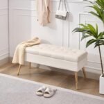 TENLLEY Storage Bench-Entryway Bench,Ott... - Image 2