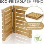 BROOKSTONE, Bamboo Bath mat, Non Slip Wo... - Image 6