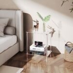 Clear Acrylic Side Table, 2-Tier End Tab... - Image 7