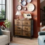 WLIVE Fabric Dresser for Bedroom, 6 Draw... - Image 5