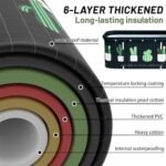 48 Inch Large Portable Foldable Bathtub,... - Image 6