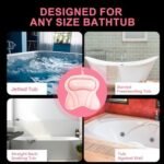 Bath Pillow Luxury Bathtub Pillow, Comfo... - Image 5