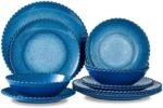 MissYIP 12 Piece Melamine Dinnerware Set... - Image 3