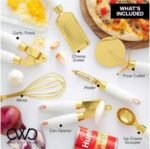 7 Pcs Gold Kitchen Tools Set Kitchen Accessories G... - Image 3
