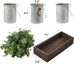 HEMYLU Artificial Flower Decorative Cent... - Image 4