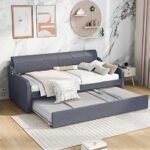 KoiHome Twin Size Upholstery Daybed with... - Image 4