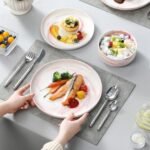MALACASA Plates and Bowls Sets, 12 Piece... - Image 9