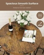 Recaceik 3 Piece Pub Dining Set, Modern ... - Image 7