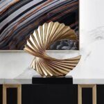 PTAEXCEL Gold Wave Resin Statue Modern A... - Image 6