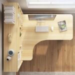 CraftThink Computer Desk with Drawers an... - Image 7