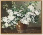 Framed Canvas Wall Art Vintage Still Life with Flo... - Image 2