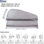 QZUnique Bath Wrap Towel with Straps Women Shower ... - Image 6