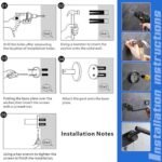 5-Pieces Bathroom Towel Holder Set Matte... - Image 8