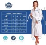 Soft Touch Linen Women's Robe Terry Cloth Kimono B... - Image 8