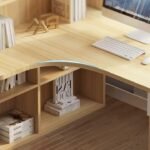 CraftThink Computer Desk with Drawers an... - Image 4