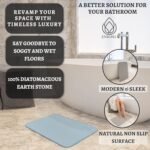 Diatomaceous Bath Mat - Quick Drying Bat... - Image 5