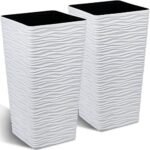 Worth Garden 2-Pack Tall Tapered Planter... - Image 2