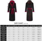 FashGudim Mens Robes Big and Tall with Hood Two-To... - Image 7