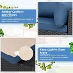 Shintenchi 7 Pieces Outdoor Patio Sectio... - Image 6