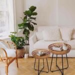 Oakrain Rattan Side Table Nesting Tables... - Image 8