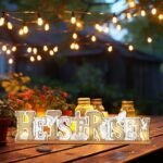 Easter Lighted He Is Risen Sign Easter D... - Image 5