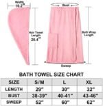 Orrpally Women Bath Wrap Towel Spa Wraps Robe Terr... - Image 6