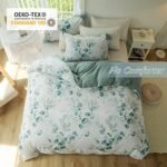 MILDLY Duvet Cover Leaf Pattern- 100% Wa... - Image 7