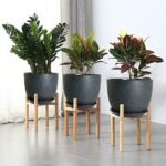 Plant Pots 10/9/8 inch, Set of 3 Modern ... - Image 4