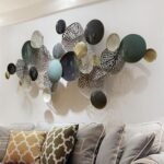 IYTBILQ Metal Wall Art Decor 53"X26" Large Metal W... - Image 4