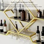 Wine Rack Wall Mounted Kitchen Storage L... - Image 5