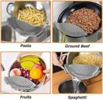 YEVIOR Clip on Strainer for Pots Pan Pas... - Image 7