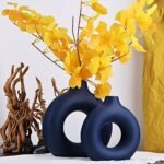 Blue Ceramics Vase for Home Decor -Blue ... - Image 10