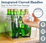 Clear Storage Bins With Lids, 4 Pack Pla... - Image 9