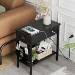 Set of 2 Black End Side Table Living Roo... - Image 4
