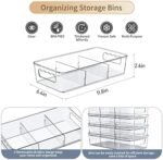 Clear Plastic Food Storage Organizer Bin... - Image 3