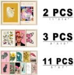 ANERZA 16 PCS Framed Eclectic Wall Art Decor, Maxi... - Image 3