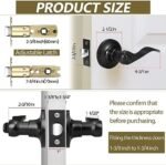 LEIFIDE Wave Handles Levers Privacy Door... - Image 4